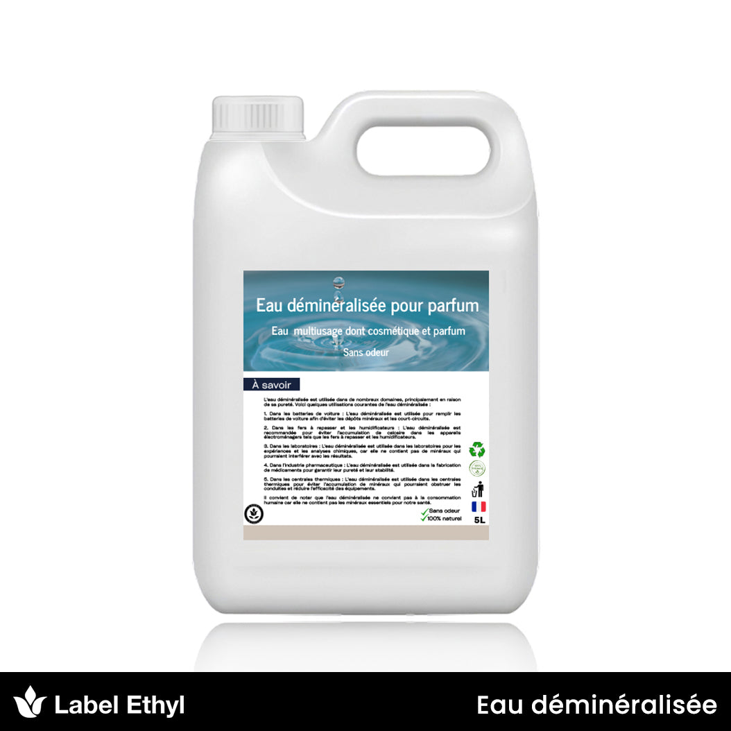 Eau déminéralisée