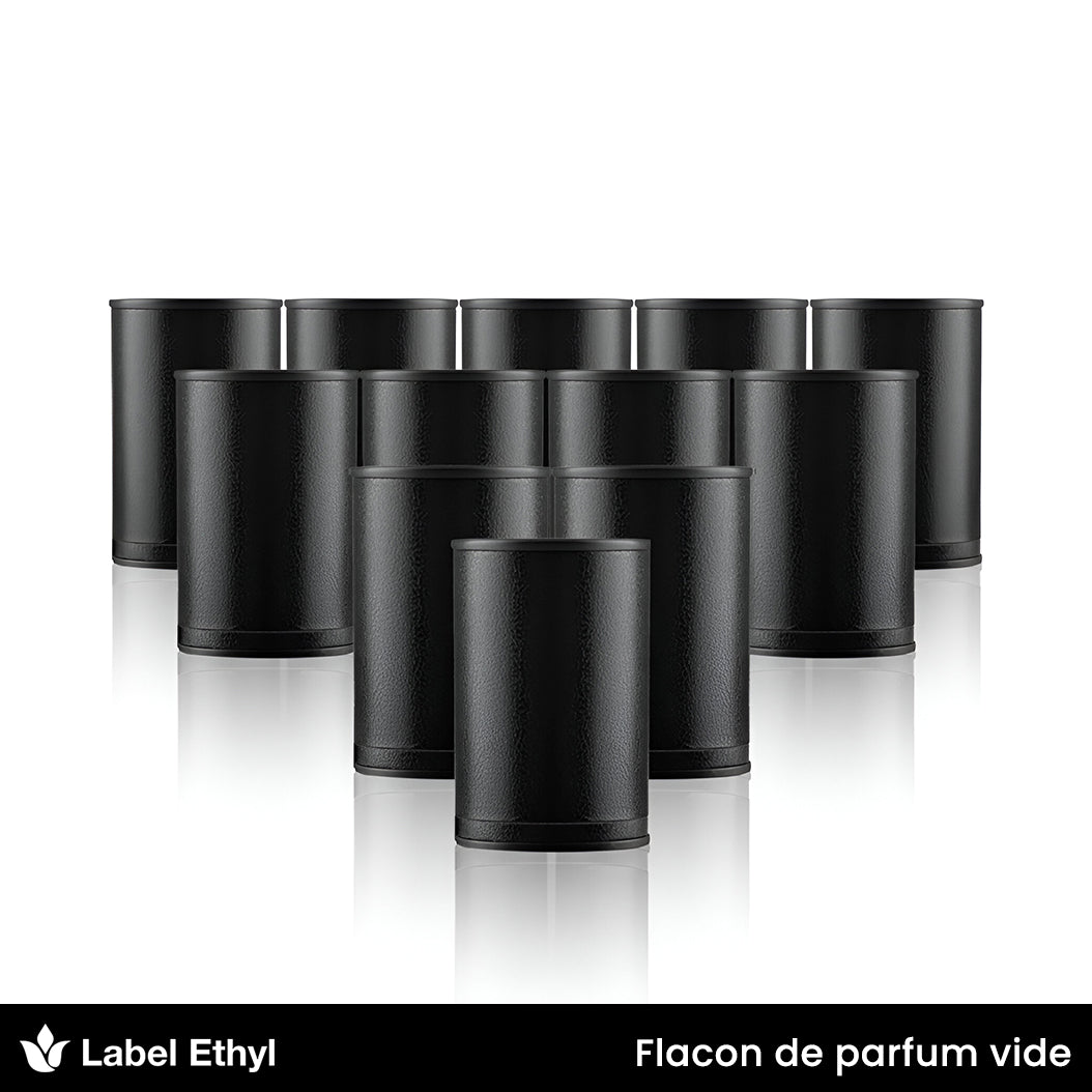 12 boîtes cylindriques 50ml